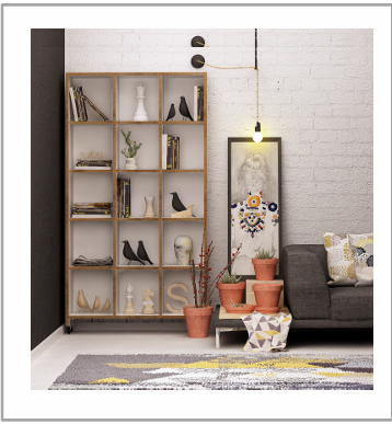 CROTONE Bookshelf