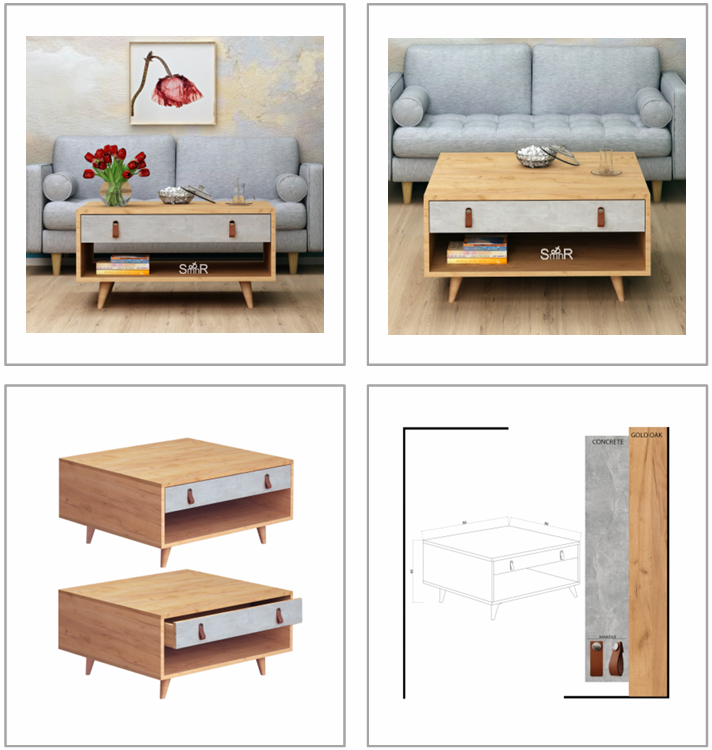 BRIDA Coffee Table – views
