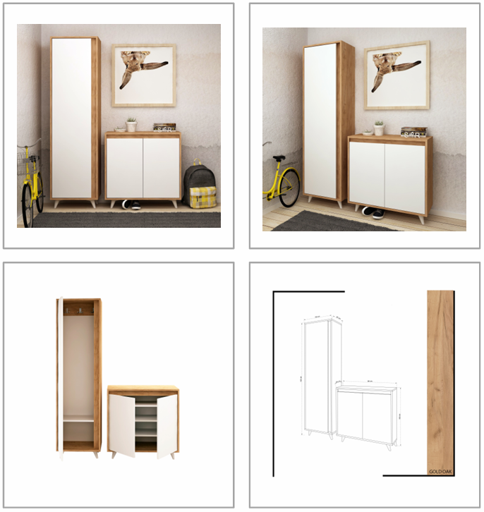 OMNINDE Shoe Cabinet – views
