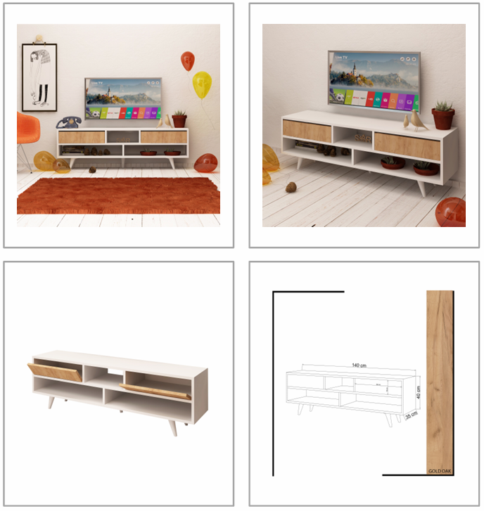 ANGOLA TV Stand – views